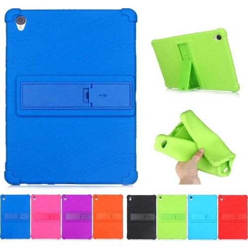 Soft Silicon Case for Huawei Mediapad M6 10.8 2019 VRD-L09 Stand Cover for Medipad M6 Pro Funda Full Body Protect Case +Film Pen