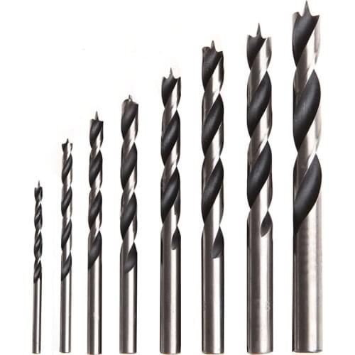 8Pcs/Set 3MM-10MM HSS Drill Bits Kit For Woodworking Metal Wood Tools