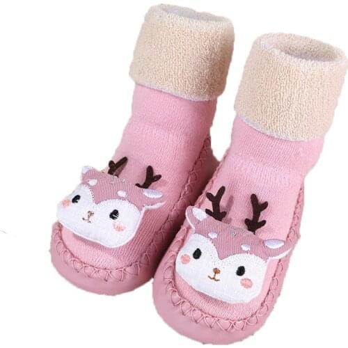 Baby socks floor antiskid cotton cartoon baby socks baby girl boy soft and lovely boots doll baby floor socks