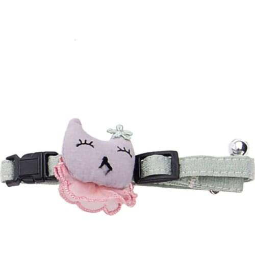 Pet cat collar factory lace cat doll cat collar adjustable cat collar