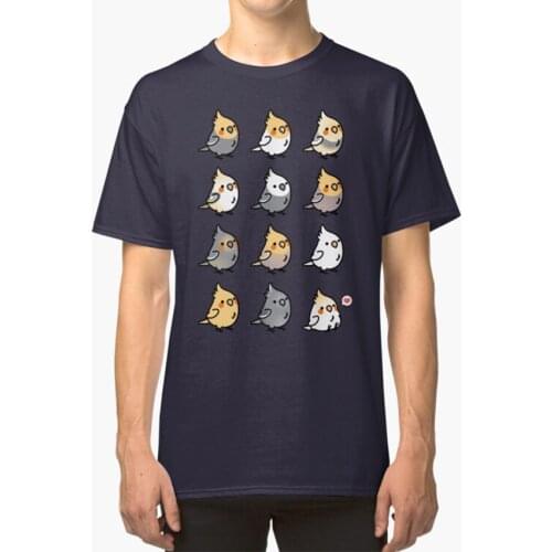 Chubby Cockatiel Collection T - Shirt Cockatiel Bird Birdhism Cute Bird Birb Birblr Inko Birdism
