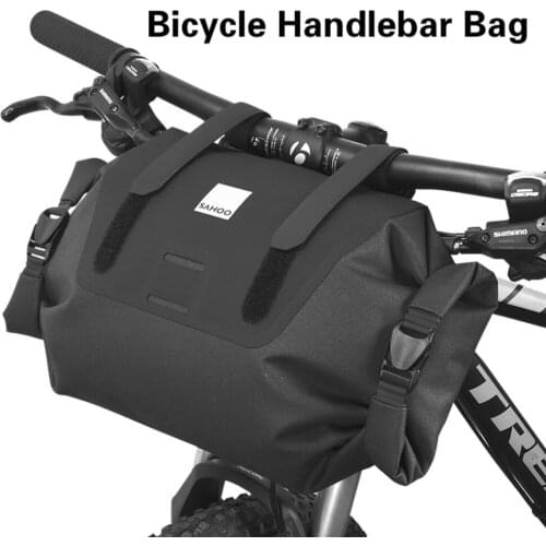 Ultralight Rainproof Bicycle Handlebar Bag TPU High Capacity Bike Bag Pannier Waterproof Outdoor Hiking Camping Cycling Backpack