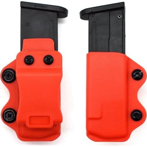 Tactical Single Magazine Case IWB/OWB Magazine Pouch Glock 17 19 26/23/27/31/32/33 M9 G2C P226 USP Holster Pouch 9mm