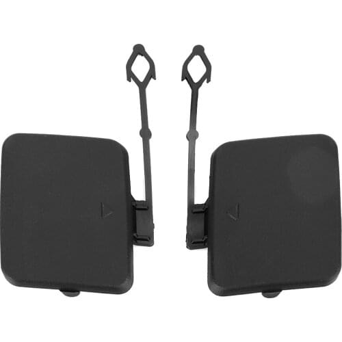 1Pair Brand New High Quality Rear Bumper Tow Hook Cover Impact Resistance Low Temperature Resistant Fit For X5 E70 2006-2013