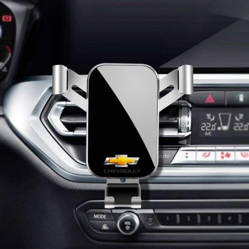 1Pcs Car Phone Holder 360 Rotation Bracket Car vent Stand Accessories For Chevrolet Tahoe Equinox Silverado Trailblazer Bolt