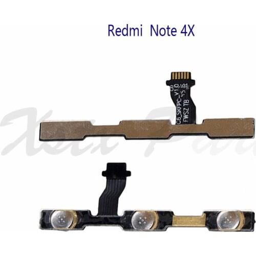 1PCS for Xiaomi Redmi Note 4X Side Power ON OFF Volume Key Button Switch Flex Cable