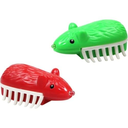 1Pc False Mouse Cat Toys LED Light Electronic Funny Playing Toys For Cats Kitten Interactive Automatic Cat Toy Color Random