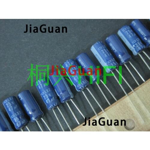 100pcs NEW NIPPON LXZ 25v47uf 5x11MM electrolytic capacitor NCC 47UF 25V lxz CHEMI-CON 47uF/25v Ultra Low Impedance