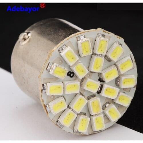 20pcs/lot 22 SMD 22 3020 led 1156 R10W P21W R5W 1206 auto Car backup reverse Turn signal Tail steering direction indicator Light