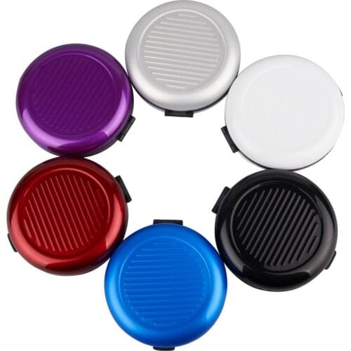 Aluminum Euro Coin Purse Coin Wallet With Cosmetic Mirror