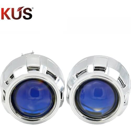 2.5inch Ver7.1 Blue Coating Bixenon Projector Lens fit for H1 H4 H7 Car Headlight Headlamp Car Assembly Kit