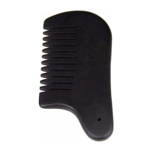 Bian-Stone mini head massage comb with guasha massage blade function stone gua sha pad sticker scraping therapy + rope free ship