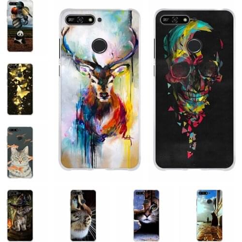 For Huawei Y6 2018 Case TPU Soft Silicone Cover For Fundas Huawei Y6 Prime 2018 Coque Capa Honor 7A Pro Cover Enjoy 8e Phone Bag
