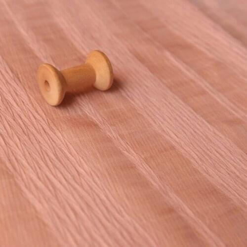 Quality Chiffon fabric Tangerine pink fringes tissu Dress, shirt, clothing material