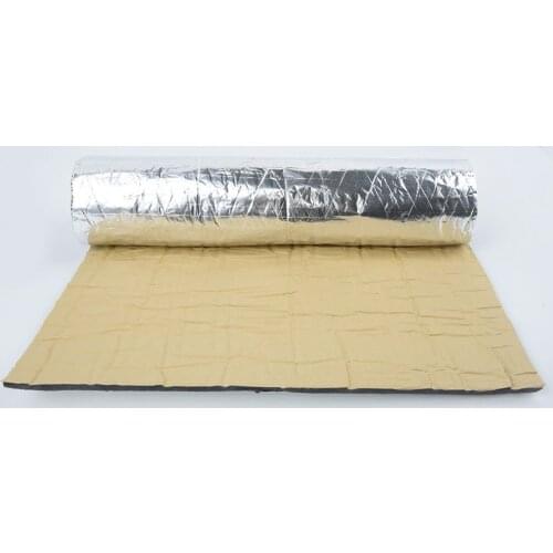 40x100cm 5mm Car Sound Deadener Mat Reduction Noise Sound Insulation Cotton Auto Vehicle Door Trunk Insulation Closed Cell Foam