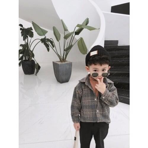 Boys Jacket Korean Casual Plaid Jackets for Boy Kids Clothing Autumn High Quality Boy Coats Infant Toddler Outwear Boy Coats