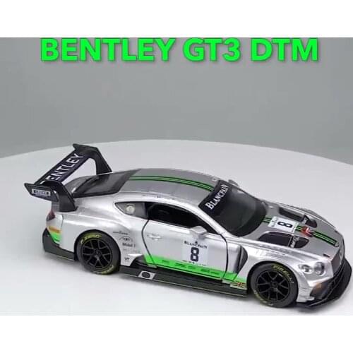 Bentley Gt3 Track Version Of Alloy Car Model 1:32 Sports Car Childrens Toy Car Racing Simulation Car Model Wholesale Christmas