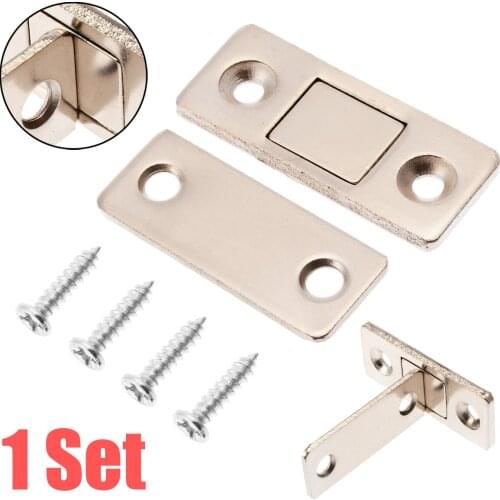 New Arrivals Magnetic Catch Latch Ultra Thin Furniture Fittings For Glass Door Furniture Cabinet Cupboard