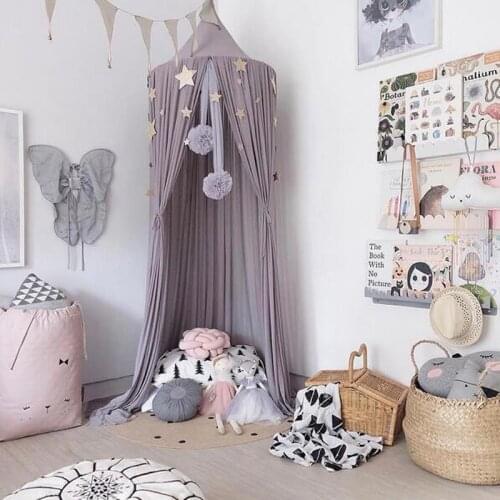 Mesh Ball ornaments Nursery Pendant Handmade Nordic Style Palace Mosquito Net Decorations Kids Girls Room Photography Props 25