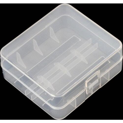 Soshine Portable Hard Plastic Case Holders Storage Box for 2 x 26650 Batteries