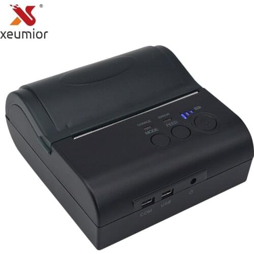Free SDK 80mm Handheld Pos Thermal Printer Android IOS Bluetooth Receipt Printer Mini Mobile Portable Thermal Printer