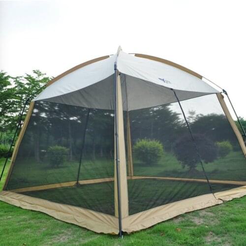 Outdoor tent 3-4 people camping tent set insect netting pergola canopy
