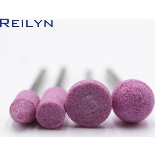 20pcs grinding bits 3mm x 6/7/10MM polishing wheel sand crystal abrasive block sanding polisher trimming bits for dremel