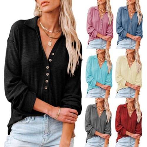 3Xl Pregnancy Hoodie Autumn and Winter Long-Sleeved Sweater Womens Lapel Button Long-Sleeved T-Shirt Clothes for Pregnant Women