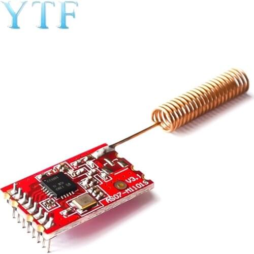 Wireless module 433M/CC1101/ digital transmission/reception/SI4432 RF serial communication transparent transmission