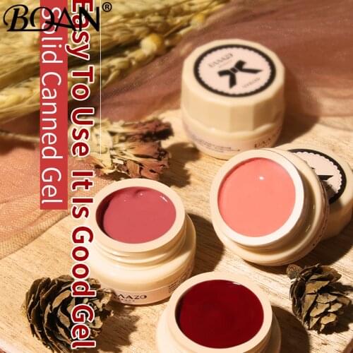 BQAN Solid Tank Nail Polish Glue Nail Shop Dedicated Japanese Solid Tank Nail Polish Glue Painted Phototherapy 24-Color