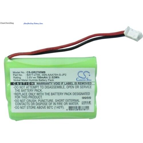 Cameron Sino 700mAh Battery BATT-2795 for GRACO 2791, 2791DIG1,2791DIGI1,2795,2795DIG1,2795DIGI1,2796VIB1, A3940, iMonitor vibe