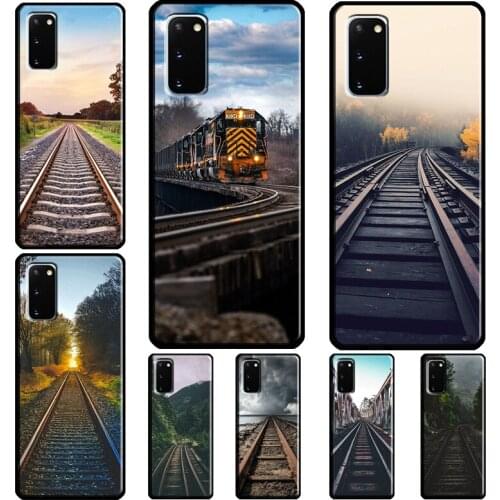 Train Rail Coque For Samsung Galaxy Note 20 Ultra Note 10 Plus S20 FE S21 Ultra S8 S9 S10 Plus Case