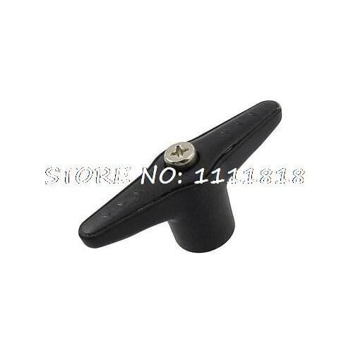 Machinery M5 x 2mm Female Thread Adjustable Handle Black
