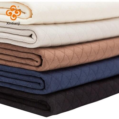 Double-Layer Cotton Polyester Quilted Coat Fabric For Sewing Winter Sheets Clothing Sofa Cushions Home Textile Cloth 50*160cm