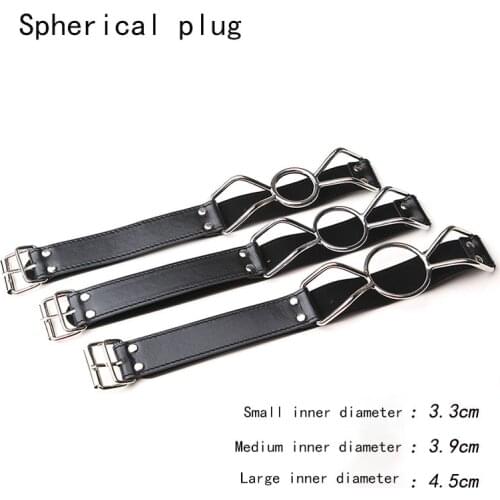 Adult Appeal Sex Products Oral Sex Men and Women Training Stainless Steel Mouth Plug Forced Mouth Opening Alternative Toy gag