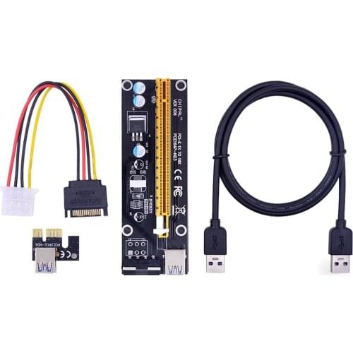 Mini PCIe 1x to PCI Express x16 Riser Card for Laptop External Graphics Card GDC Miner mini PCIe to PCI-e Slot for BTC Mining