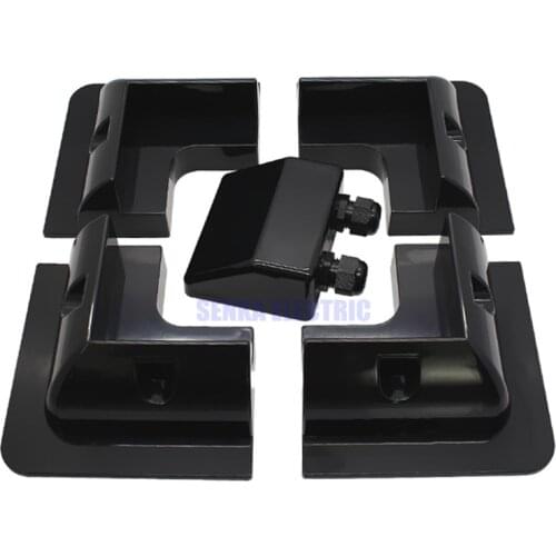 Car Yacht Solar Panel Brackets Mounting Solar PV RV Photovoltaic ABS Plastic Panel Installation Bracket Kits