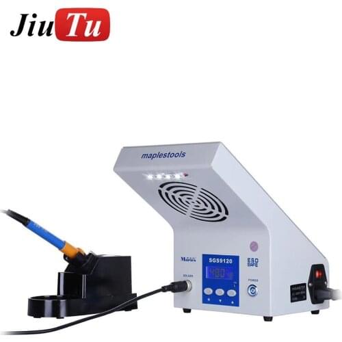Latest Design 3 in 1 Multi-Function Soldering Iron Station With Smoke Absorber LED Light Touch Screen Welding Station