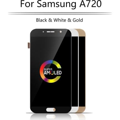 Original 5.7'' LCD For SAMSUNG GALAXY A7 2017 LCD Display Touch Screen Digitizer Assembly Replacement A7 A720 A720F LCD Screen