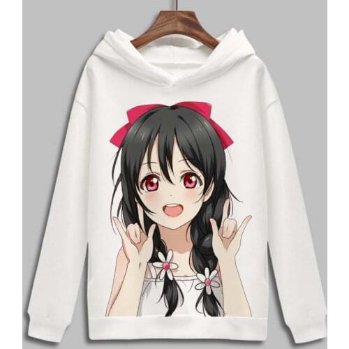Lovelive! Cosplay Hoodie lovelive Kotori Minami Honoka Print Fleece Sweatshirt Hoodies Pullover Top Clothes Costume Hoody