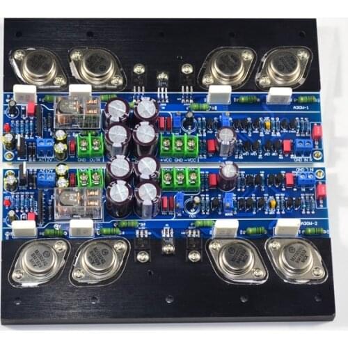 2PCS A30W field tube input high power 200W + 200W post-grade household finished board