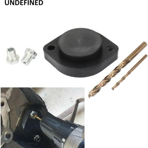 Motorcycle Exhaust Stud Drilling Plate Tool Kits Accessories For Harley Buell Blast 500 Touring Softail Dyna Sportster Low Rider