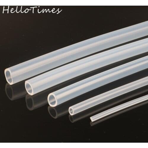4 Meters Food Grade Silicone Tube 10 12 16 18 20 25 31mm Silicone Hose Flexible Rubber Hose Beer Pipe Milk Hose