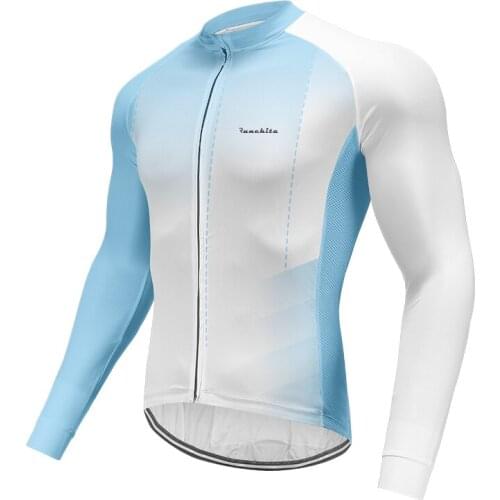 Runchita Sports Cycling Jersey Spring Summer Bicycle Cycling Clothing Long Sleeve MTB jersey Shirt Bike Jersey Ciclismo