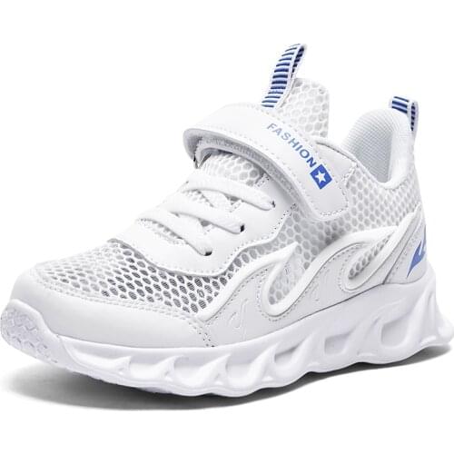 Sport Kids Sneakers Boys Casual Shoes For Children Sneakers Girls Shoes Breathable Mesh Running Footwear School Trainers 2021