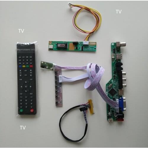 USB VGA AUDIO TV HDMI AV LCD LED 1 CCFL lamps Controller driver Board diy kit For LTN170X2-L02 1440X900 panel screen