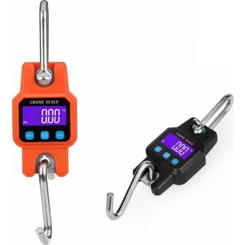 Brand Crane Scale Weight 300kg/50g Heavy Duty Hanging Hook Scales Digital Bluetooth USB Stainless Steel Weight Balance 40%off