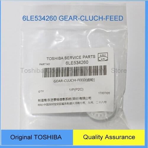 6 Pieces High Quality Original Toshina Copier Machine Printer Spare Parts 6LE534260 GEAR-CLUCH-FEED For Model Machine 163 203