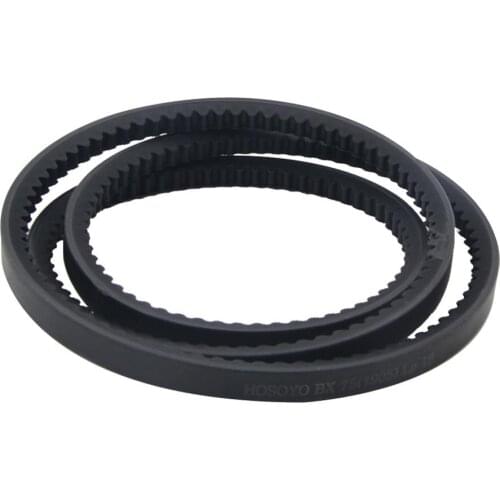 1pc BX47-BX79 Drive Triangle V-Belt 47"~79" Black Rubber Industrial Outside Girth Power Transmission Belt Replacement