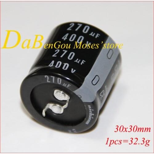 400v 270uf 100% Original new NCC Electrolytic Capacitor capacitance Radial 25x46mm 30x30mm